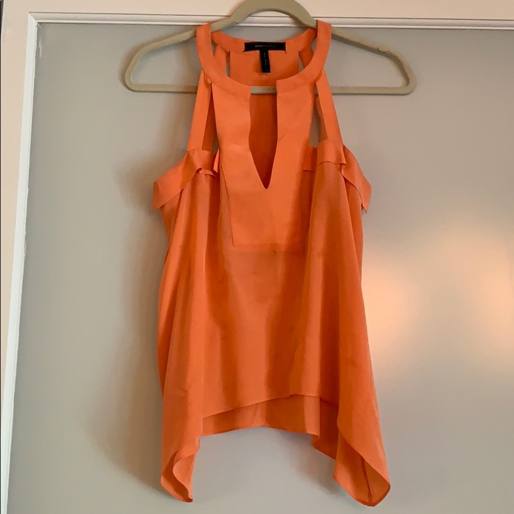 BCBG Maxazria silk top